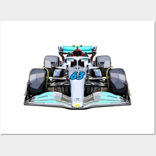 Car 63 Vector Art Posters and Art